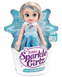 Alltoys Princess Winter Sparkle Girlz mała w stożku