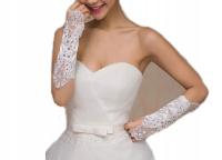 СВАДЕБНЫЕ КРУЖЕВНЫЕ ПЕРЧАТКИ ECRU 164