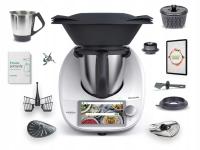 Thermomix TM6 2023 + Cookidoo + Mega zestaw + 3 inne produkty