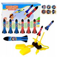 Забавная игра двойная пенная ракетная пусковая установка для детей в подарок