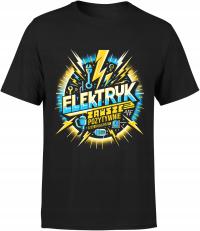 ПОДАРОК ДЛЯ ЭЛЕКТРИКА МУЖСКАЯ ФУТБОЛКА ЭЛЕКТРИК ЗАБАВНАЯ ЭЛЕКТРОМЕХАНИКА