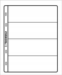 10x SCHULZ Karta na Banknoty A5 do Klasera na Monety TYP STRBM4