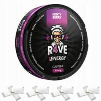 Woreczki Energetyczne R4VE Energy 50mg Caffeine MINTY BERRY