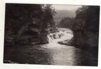 Bieszczady ? - Rzeka Potok Średniczański FOTO 1932