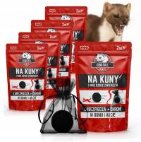 5 SZT ZAWIESZKA ODSTRASZACZ NA KUNY KULKA KUNA BALL 2 w 1 DO SAMOCHODU