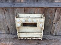 Stara drewniana szafka półka ludowa