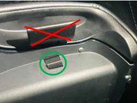 Kia CEE'D II подлокотник защелка, замок, Замок.