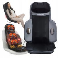 Mata Masująca Wibracyjna SHIATSU Materac Fotel Masujący do Masażu Pleców