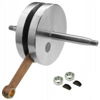 Шатун WSK 125cc с медным балансом коленчатого вала готов к сборке