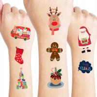 ЛУЧШИЕ РОЖДЕСТВЕНСКИЕ ТАТУИРОВКИ СЧАСТЛИВОГО РОЖДЕСТВА САНТА КЛАУС ПОДАРОК КАЧЕСТВО