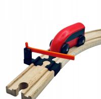 Szlaban +2 Łączniki DO TORÓW KOLEJKI DREWNIANEJ - FABRYKATOROW