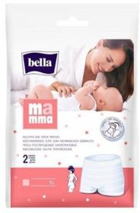 BELLA MAMMA ТРУСИКИ POPORODOWE SIATECZKOWE XL