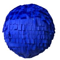 Piniata urodzinowa do WŁASNEGO PRZYSTROJENIA niebieska