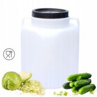 ПЛАСТИКОВАЯ БОЧКА 50 Л ДЛЯ КВАШЕНИЯ КАПУСТЫ ДЛЯ ДОЖДЕВОЙ ВОДЫ ОГУРЦЫ НОВЫЕ