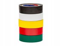 Taśma izolacyjna z PCV/PVC 19 mm x 9 m Kolor MIX