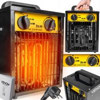 ЭЛЕКТРИЧЕСКИЙ НАГРЕВАТЕЛЬ FARELKA A РЕГУЛИРУЕМЫЙ ТЕРМОСТАТ 3000W 230V