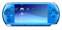 PSP 3004 Vibrant Blue RU меню Wi-Fi чехол игровой комплект!