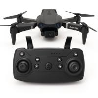 DRON SZARY z KAMERĄ E99 Pro ETUI WIFI DLA DZIECI WYTRZYMAŁY NAUKA ZESTAW