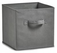 Pudełko do szafy Organizer tekstylny kostka Zeller szary 26x26 niemiecki