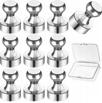 MAGNESY NEODYMOWE NA TABLICĘ BARDZO MOCNE LODÓWKĘ PINEZKI NEODYMOWY 10 SZT.