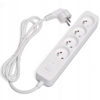 Сетевой фильтр Savio 3 м 4 розетки