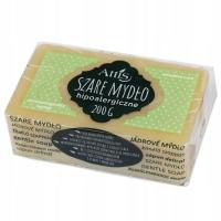 СЕРЫЙ БАР МЫЛО НАТУРАЛЬНЫЙ ГИПОАЛЛЕРГЕННЫЙ ATTIS ЧУВСТВИТЕЛЬНАЯ КОЖА 200 Г