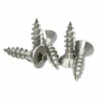 ДЕРЕВЯННЫЙ ВИНТ TORX КОНУС ИЗ НЕРЖАВЕЮЩЕЙ СТАЛИ 4X20 ШАРНИР 10ST