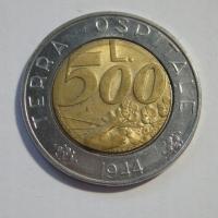 500 Lire, San Marino, 1991r. X344