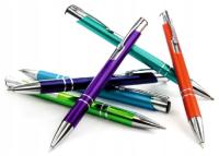 Рекламная металлическая ручка COSMO с гравировкой 50 шт.