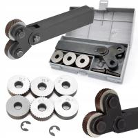 Radełko Radełkownica Radełkowanie Moletka Podwójna MOLETA ZESTAW