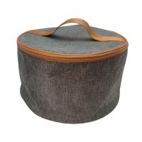 Camping Cookware Carry Bag Tote Bag Camp Bowl Cups Container Gray 27cmx15cm