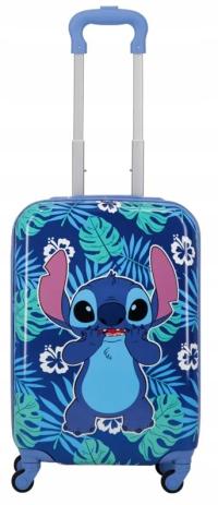 WALIZKA STITCH NA KÓLKACH DLA DZIECI PODRÓŻNA SZYFR BAGAŻ