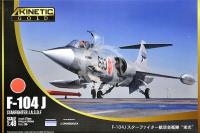 F-104J Starfighter J.A.S.D.F Kinetic K48080 skala 1/48