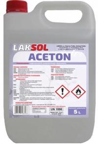 Aceton czysty <99 % 5L zgodny z kartą charakterystyki