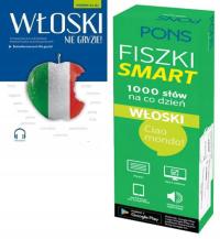 Włoski nie gryzie! + Fiszki Smart. 1000 słów