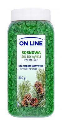 Fs On Line Sól Do Kąpieli 800g Sosnowa