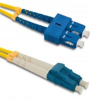 Qoltec Patchcord światłowodowy SC/UPC - LC/UPC SM 9/125 G652D Duplex 5m