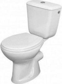 Zestaw kompaktowy WC Cersanit Mito Grey 68.5 cm cm biały (5907720680084)