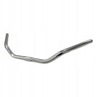 Kierownica jaskółki rowerowej Srebrna solidna kierownica rowerowa Stop aluminium Łatwa