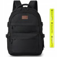 Рюкзак мужской черный городской мульти-отсек спортивный для работы школы ZAGATTO