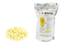 0,25 кг белый шоколад SICAO для фондю и фонтанов