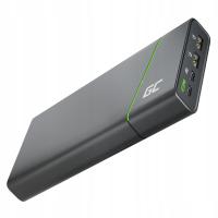GREEN CELL POWER BANK 26800mAh 128W PD USB-C QC POWER DELIVERY QUICK CHARGE