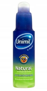 Интимный гель UNIMIL NATURAL Water Natural 100ml эффективное увлажнение скольжения