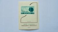 1956 Polska blok 18** czysty z pełną gumą, stan bardzo dobry
