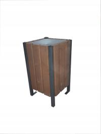 KOSZ OGRODOWY KOSZ NA ŚMIECI ŚMIETNIK PRODUCENT K5