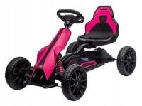 Gokart na pedały Speedster różowy