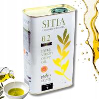 Греческое оливковое масло Extra Virgin Physis Sitia 1L 0,2% Крит дата 03/27