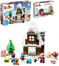 LEGO Duplo 10976 пряничный домик Санта-Клауса Рождественский подарок