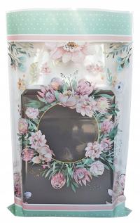 Torebki foliowe prezentowe CELOFAN w piękne KWIATY BOHO 25x40 10 szt.