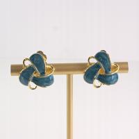 Klipsy do Uszu Lolita Akcesoria Klips do UCHA NIEBIESKIE SUPEŁKI